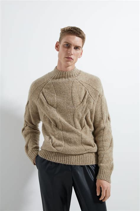 zara knitwear for men.